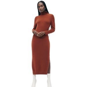 Naadam Cashmere Turtleneck Dress